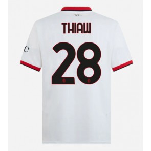 Billiga AC Milan Malick Thiaw #28 Bortatröja 2024-25 Kortärmad